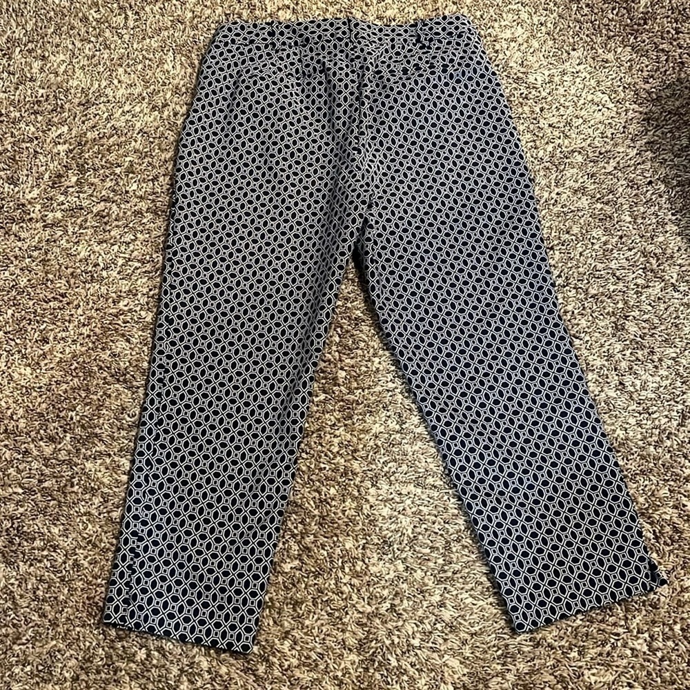 Talbots Hampshire Ankle Pants Curvy Fit SZ 8 - Picture 2 of 9